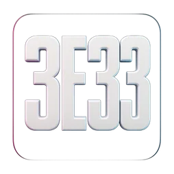 3e33 logo